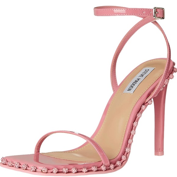 Steve Madden Women's Zelle Heeled Sandal - Pink - Picture 1 of 11